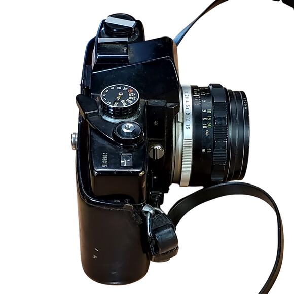 Minolta SRT 101 Film Camera Black MC 55mm f1.7 From Japan with Case - Picture 11 of 15